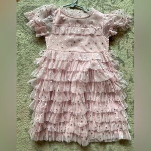 EUC mini Boden ruffle tulle star dress
